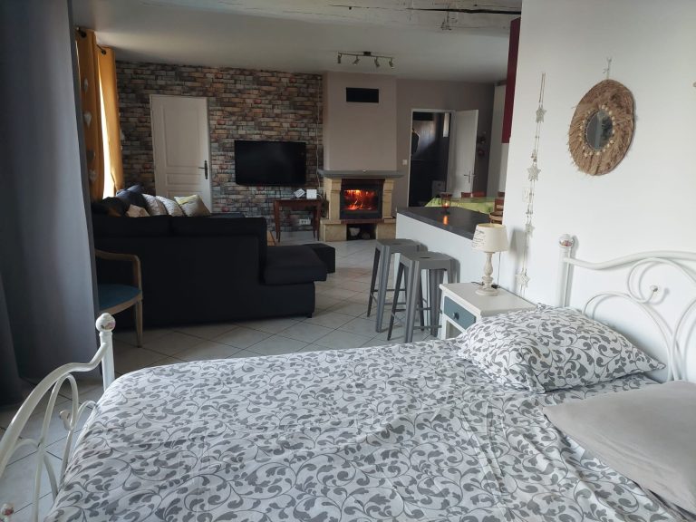 Gîte 3 étoiles près de Chartres pour 4 personnes avec 2 chambres